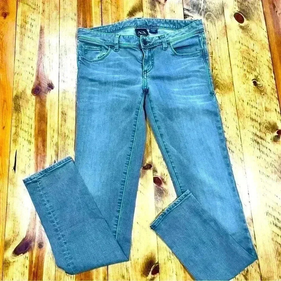 Armani Exchange Denim - Armani Exchange Grey J-11 Skinny Jeans women’s size 4 shirt